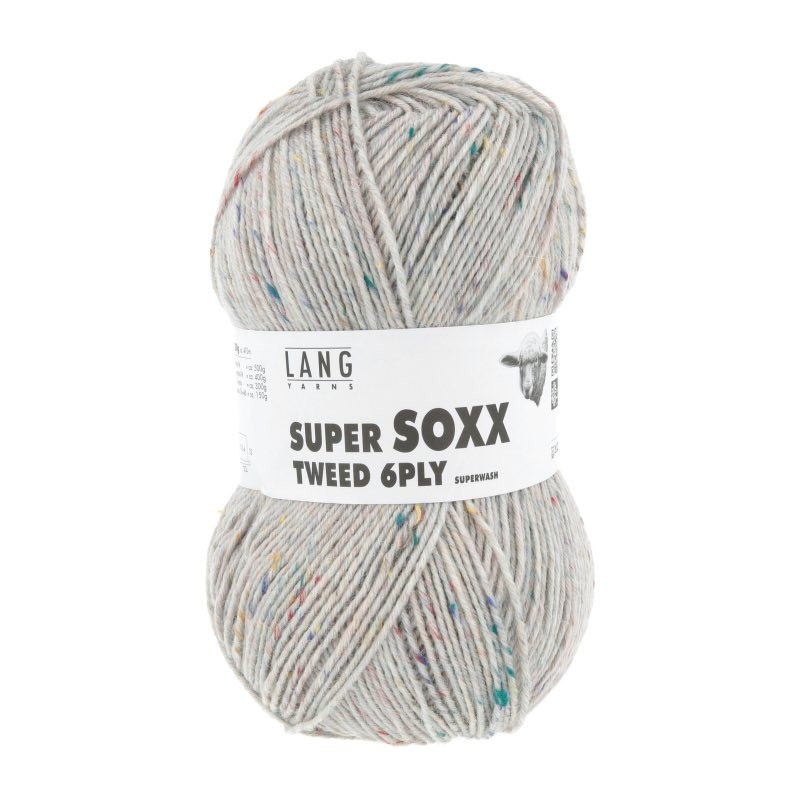 Super Soxx Tweed 6-fach 150g 410m