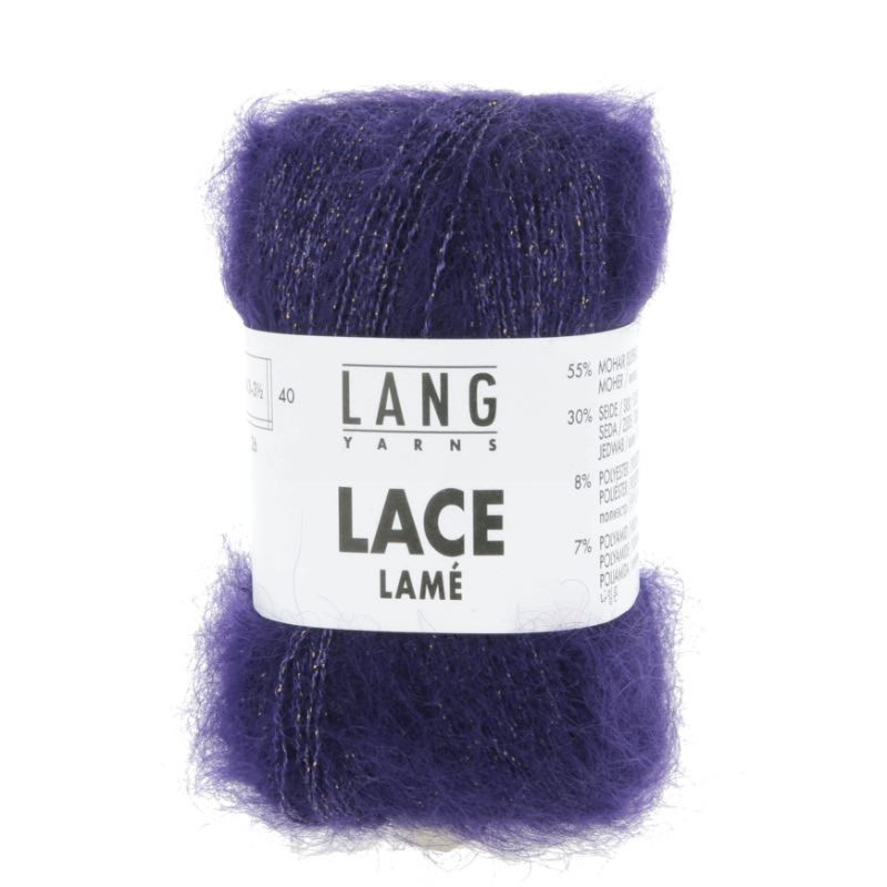 Lace Lamé Mohair with Sparkle Yarn 25g 310m