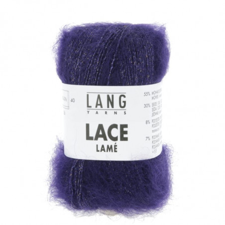 Lace Lamé Mohair with Sparkle Yarn 25g 310m