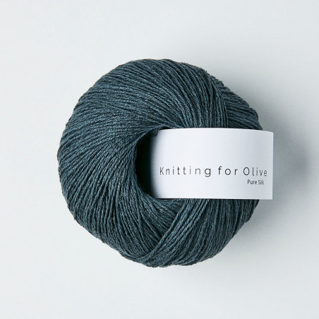 Pure Silk – hodvábna priadza 100 % hodváb | Knitting for Olive