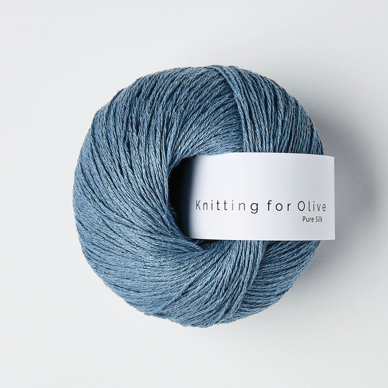 Pure Silk – hodvábna priadza 100 % hodváb | Knitting for Olive