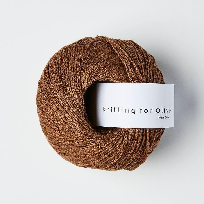 Pure Silk – hodvábna priadza 100 % hodváb | Knitting for Olive