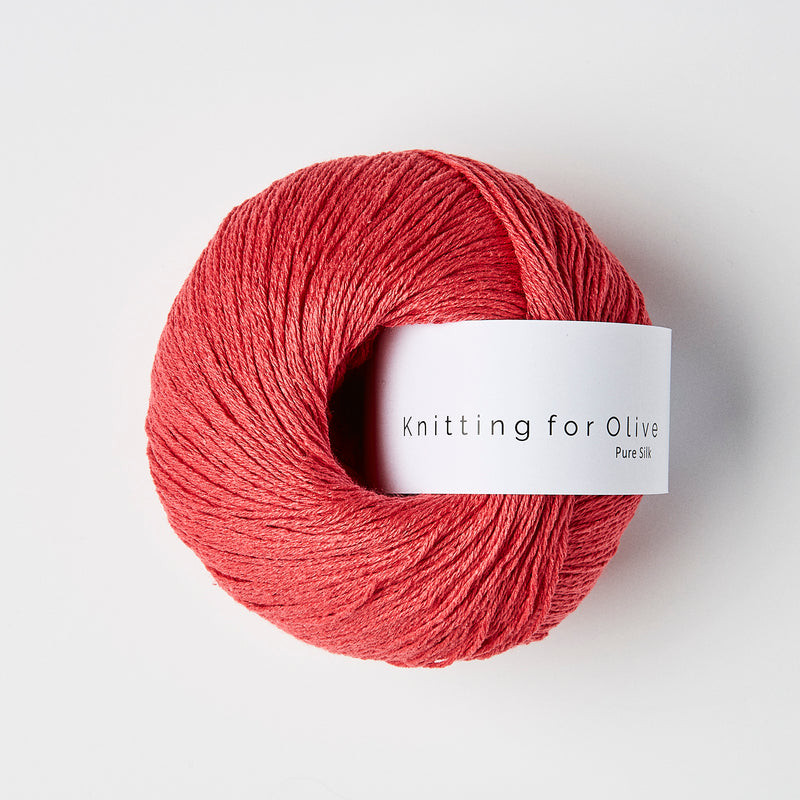 Pure Silk – hodvábna priadza 100 % hodváb | Knitting for Olive