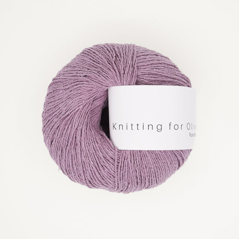 Pure Silk – hodvábna priadza 100 % hodváb | Knitting for Olive