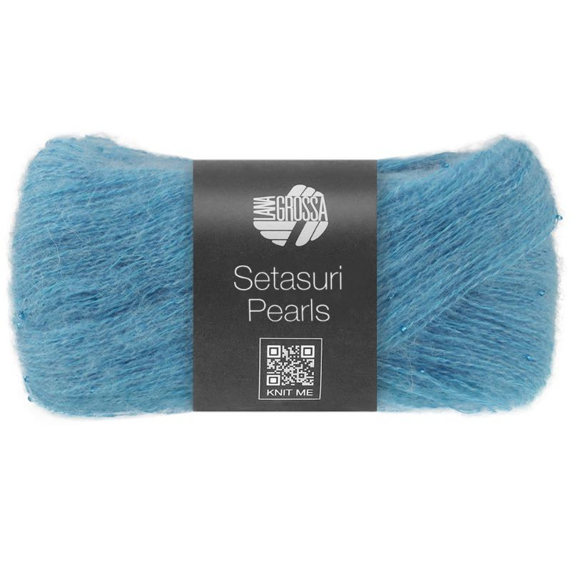 Setasuri Pearls Yarn with Glass Beads 25g 140m