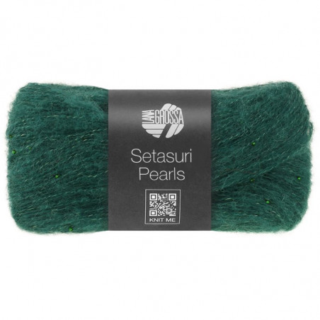 Setasuri Pearls Yarn with Glass Beads 25g 140m