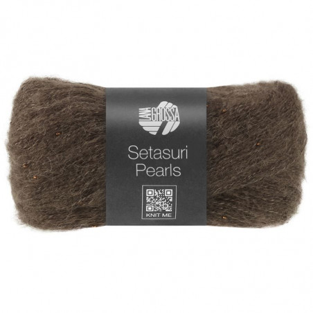 Setasuri Pearls Yarn with Glass Beads 25g 140m