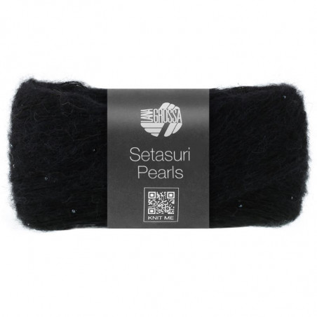 Setasuri Pearls Yarn with Glass Beads 25g 140m