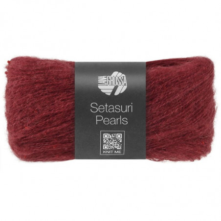 Setasuri pearls - priadza so sklenenými korálkami 25g 140m