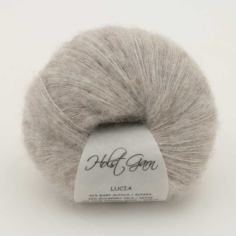 Lucia – alpaka, hodváb, merino a yak priadza | Holst Garn