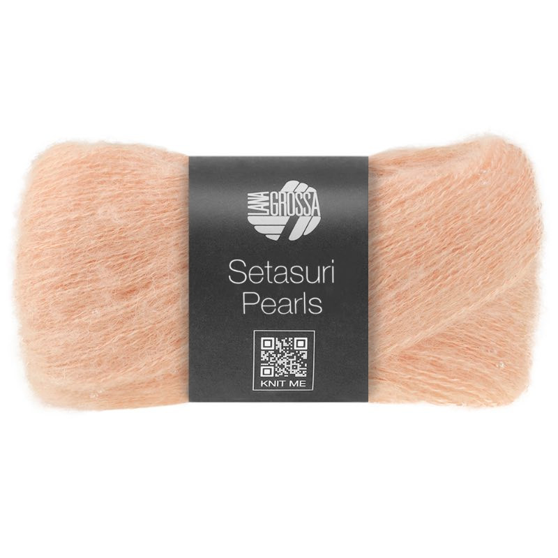 Setasuri pearls - priadza so sklenenými korálkami 25g 140m