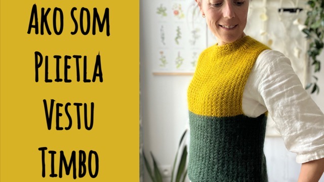Návod na pletenú vestu z Rios